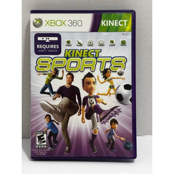 Kinect Sports [Microsoft Xbox 360 - Preowned] TESTED WORKS - Picture 1 of 3